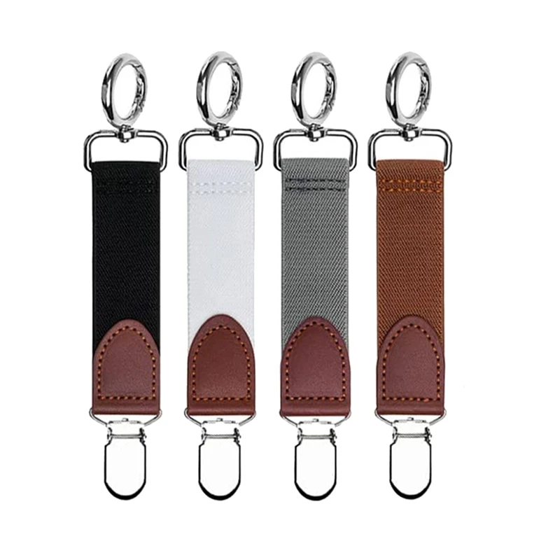 

4Pcs Travel Case Hat Holders Hat Elastic Clips Outdoor Travel For Travel On Bag Backpack Luggage Hat Accessories