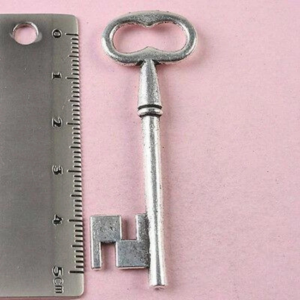 5 шт. 57 7x19 9 мм тибетский серебряный брелок H1666