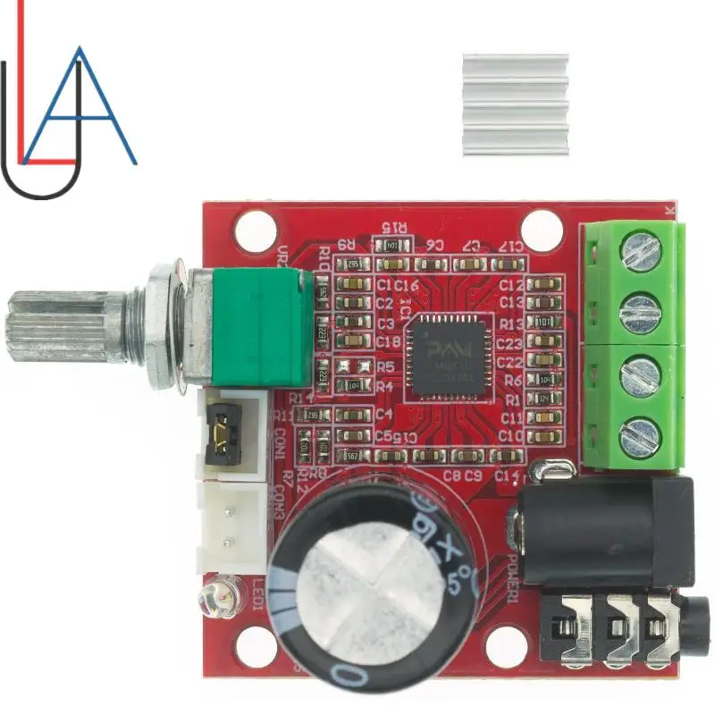 12 В Mini Hi-Fi PAM8610 аудио стерео усилитель платы 2X10W двухканальный D Класс по самой