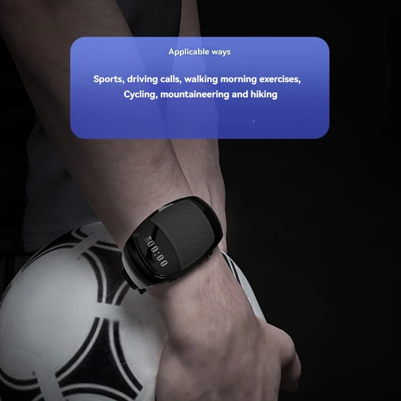 Фото Наручные часы B90 с динамиком Bluetooth идеально подходят для бега и спорта для TF-карт D №2