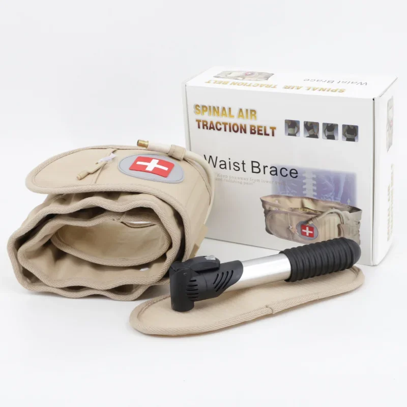 

1pcs Lumbar Waist Air Traction Decompression Back Belt Spinal Lumbar Support Massager Back Pain Relief Waist Massage Instrument