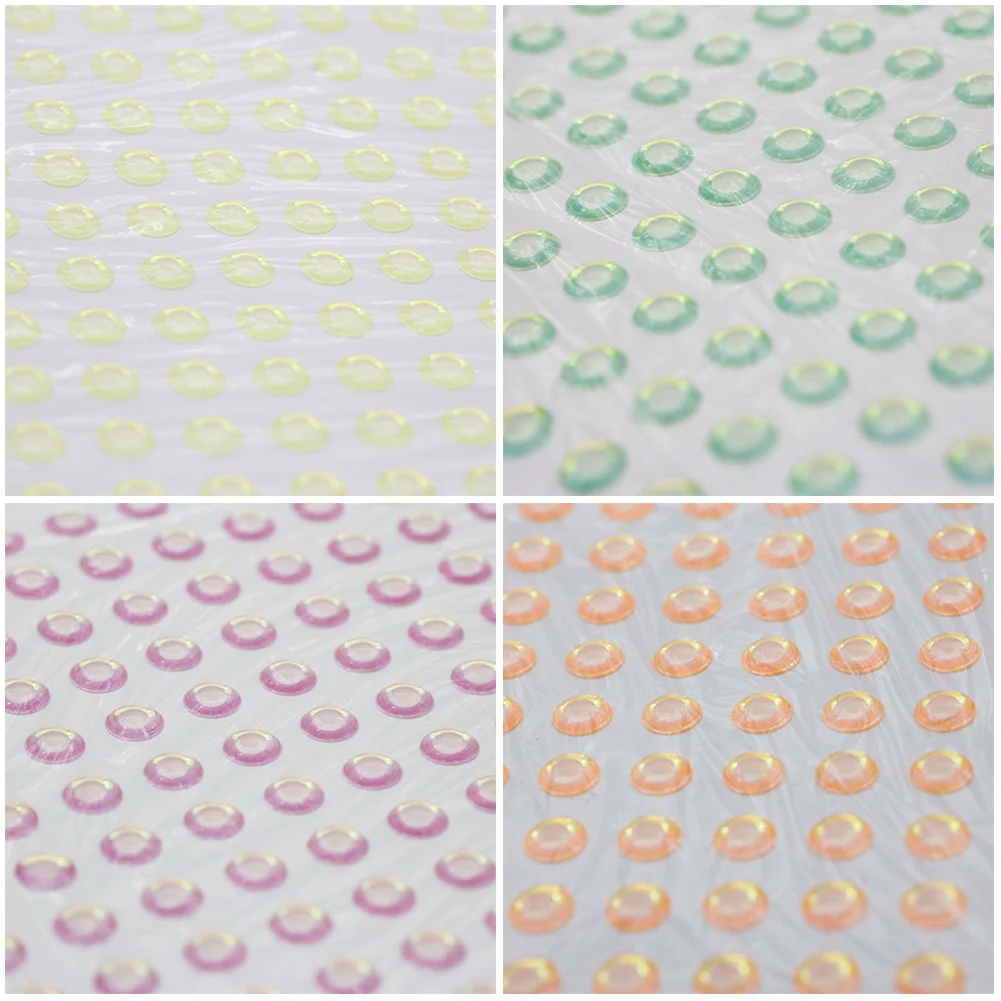 

100pcs 3D Holographic Fishing Lure Eyes Self Sticker 5mm Bait DIY Jigging Crafts Sequin Hard Bait Diy 3D Fisheye Sticker
