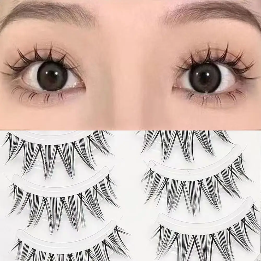 

For Dolls Black Trunk Smooth Big Imp Eyelashes False Eyelashes Slim