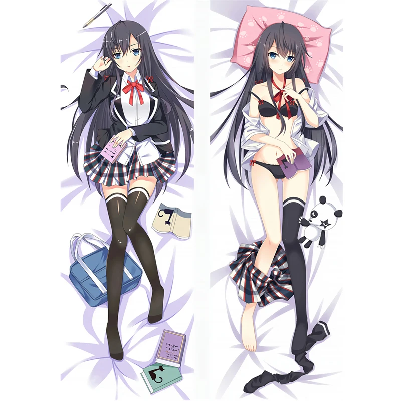 

Anime after all my youth romantic comedy is wrong Dakimakura Pillow Case Hugging Body Otaku Waifu Bedding Decor