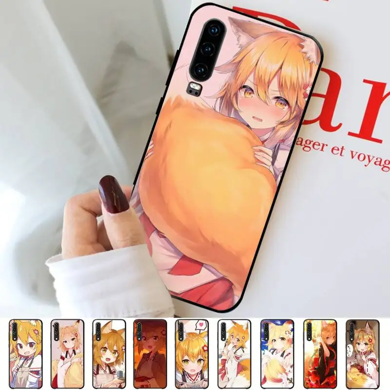

Anime The Helpful Fox Senko San Phone Case for Huawei P30 40 20 10 8 9 lite pro plus Psmart2019