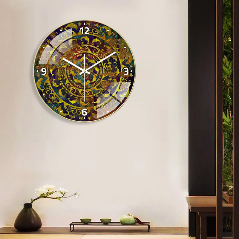 

Decoration for Bedroom Mute Clock Watch Living Room Creative Modern Home Decoration Nordic Wall Stickers Silent Round Decor 3d