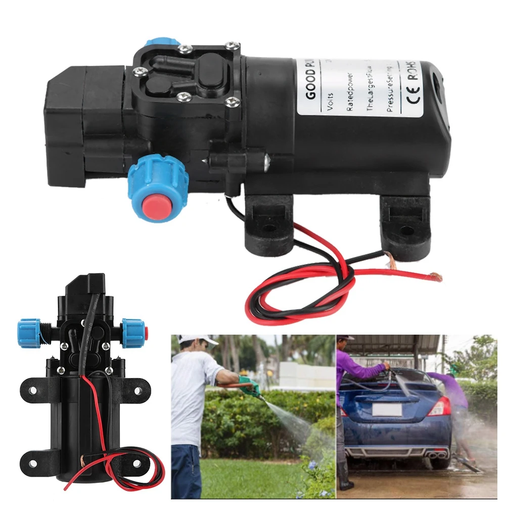 Мембранный мини-насос 12 В/60 Вт 5 л/мин