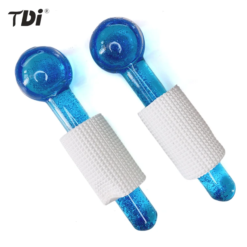 Большой Хрустальный шар охлаждающие шарики для лица массажный ролик и глаз