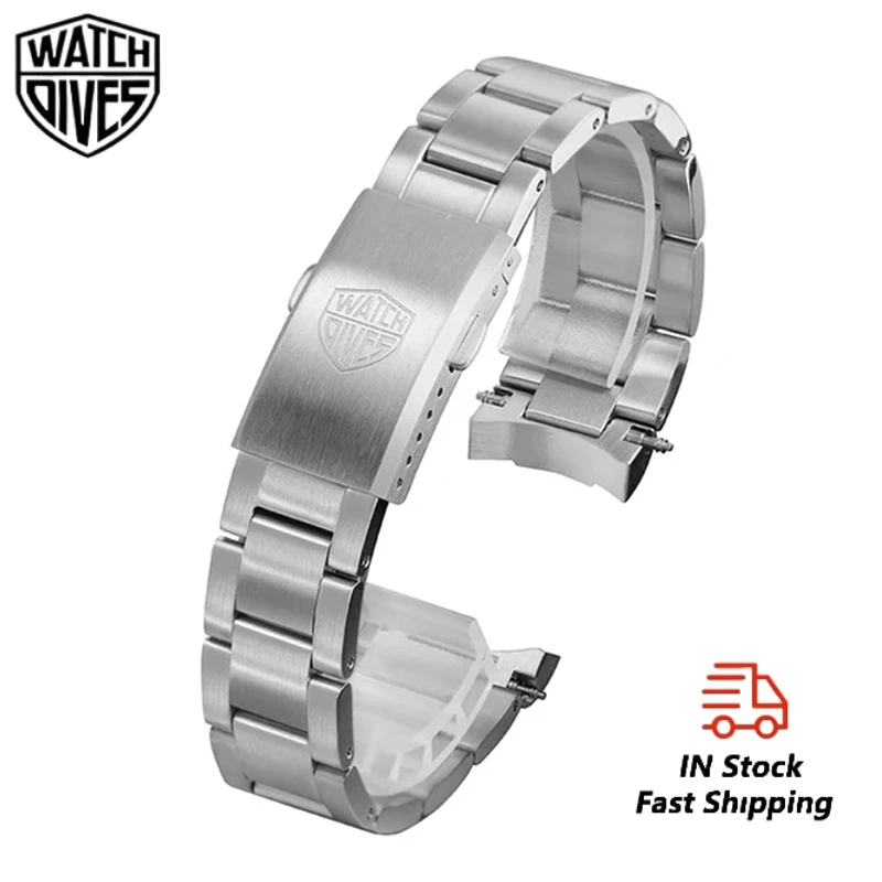 Ремешок из нержавеющей стали для часов быстрая замена браслет со складной