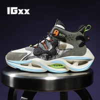 igxx mens punk sneakers casual men ins hot fashion sneakers new casual for men shock absorption and comfort size 39 46