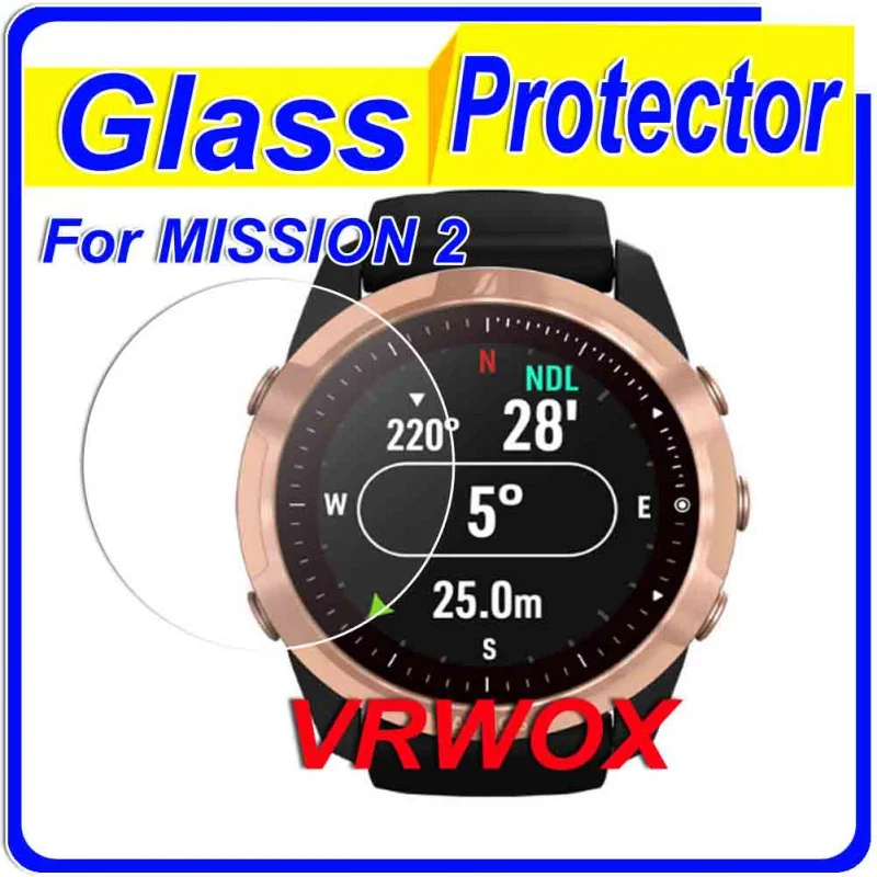 

3Pcs Glass For Atmos MISSION 2 Tempered Glass Screen Protector For Atmos Mission Two Dive Computer