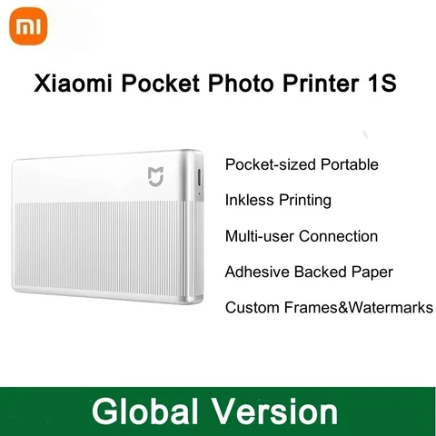 Xiaomi Mi Портативный фотопринтер