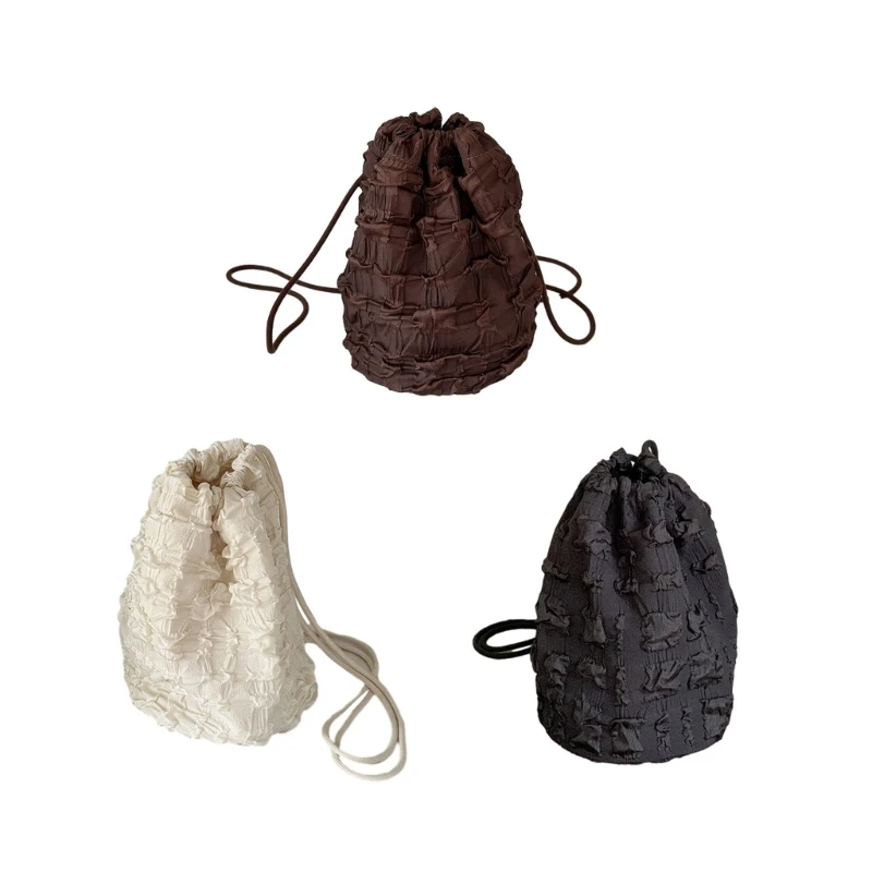 M6CC Fashion Small Shoulder Bags Drawstring Backpack Small Coin Purse Handbags