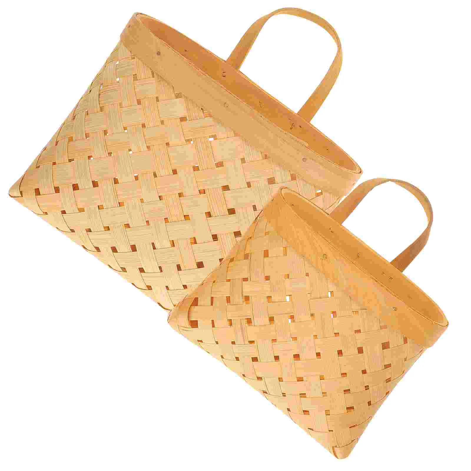 

2Pcs Wall Basket Kitchen Basket Hanging Wall Vegetable Fruit Baskets Wall Basket Hanging Wall Basket