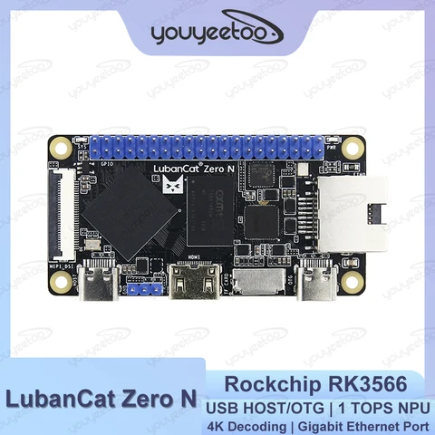 Разработка платы LubanCat Zero N  youyeetoo