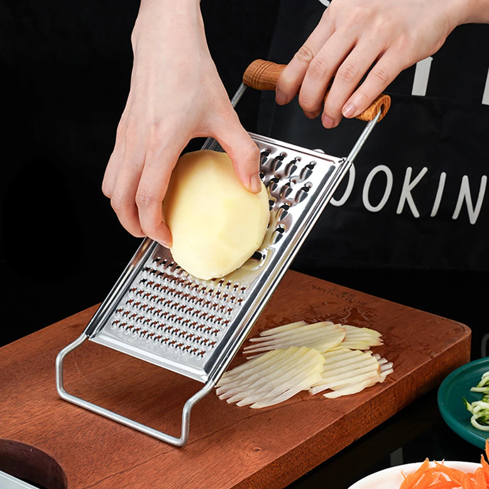 

Multifunctional Vegetable Cutter Slicer Stainless Steel Fruit Planer Potato Carrot Cheese Shredder Kitchen Accessories