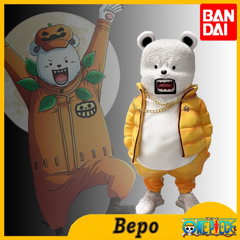 

BANDAN15cm One Piece Anime Figure Bepo Kawaii Cute Figurine Ction Figures Statue Collection Ornament Model Doll Toys Gift Pvc