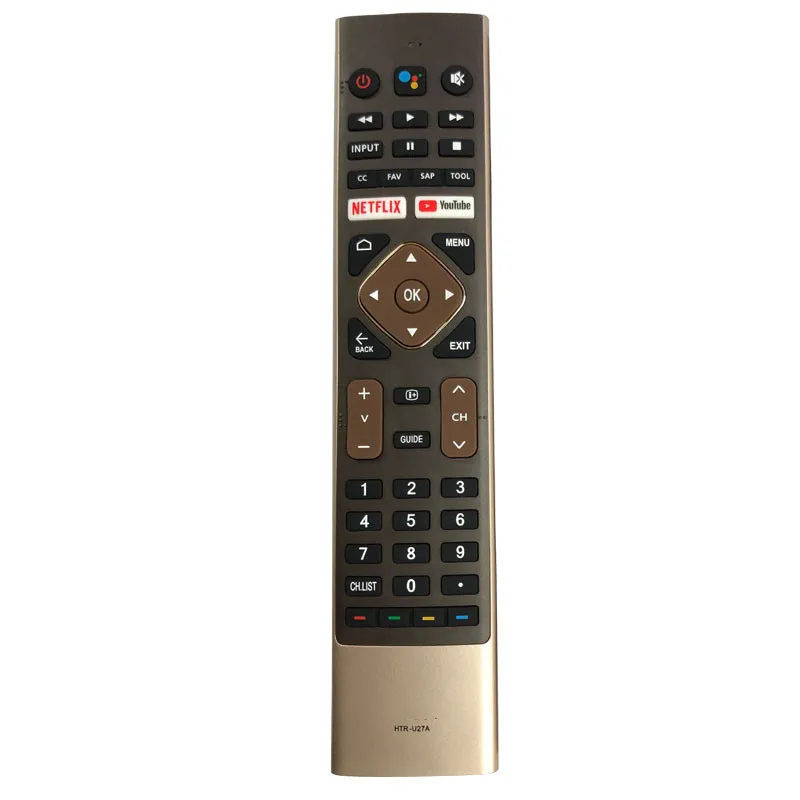 

Voice Remote Control For Haier HTR-U27A HTR-U27E LE32K6600SG LE43K6600SG LE43K6700UG LE50K6700UG 4K UHD Smart LED HDTV TV