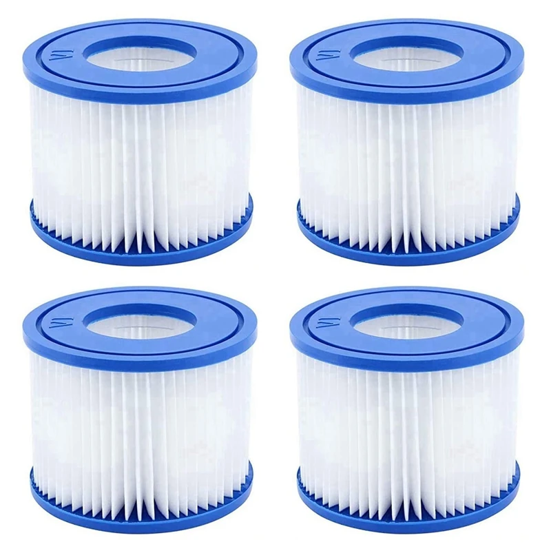

Accessories Filter Cartridge Replacement For Lay-Z-Spa Hot Tub For Monaco Spa Filter Replacement Easy To Clean, 4 Pack