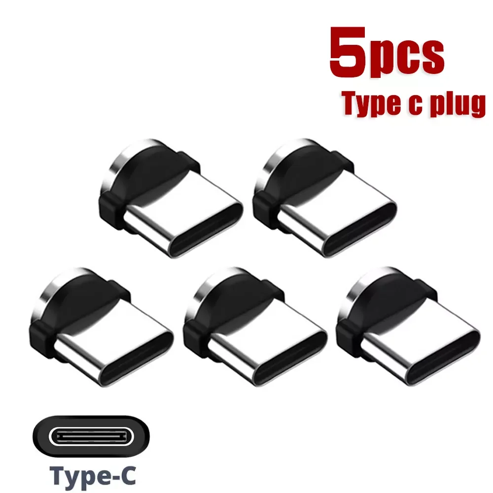 

5 Pcs 360 Rotation Tips For Mobile Phone Replacement Parts Easy Operate Durable Converter Charging Cable Adapter