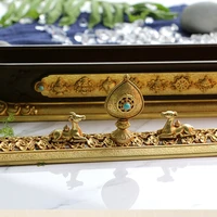 pure copper incense burner tray bedroom decoration incense burner box buddhist ornaments