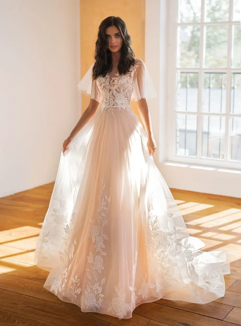 

Long Dresses for Women Party Wedding Evening Bridal Dress Robe Bride 2023 Suitable Request Weddding Brides Women's Womens Prom