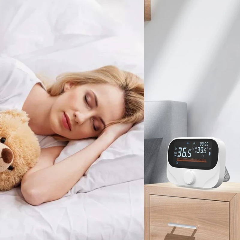 Tuya Wi-Fi умный дом беспроводной термостат RF аккумулятор газовый котел отопление