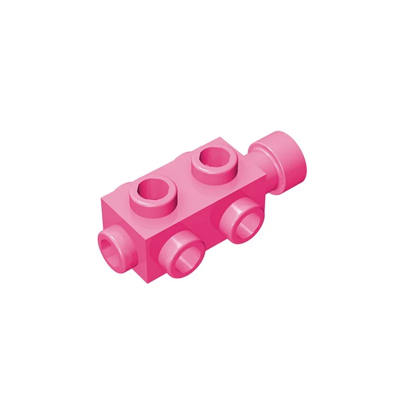 Gobrick 1 шт. MOC 1x2x2/3 с шипами по бокам кирпичи совместимые моделями 4595 строительные