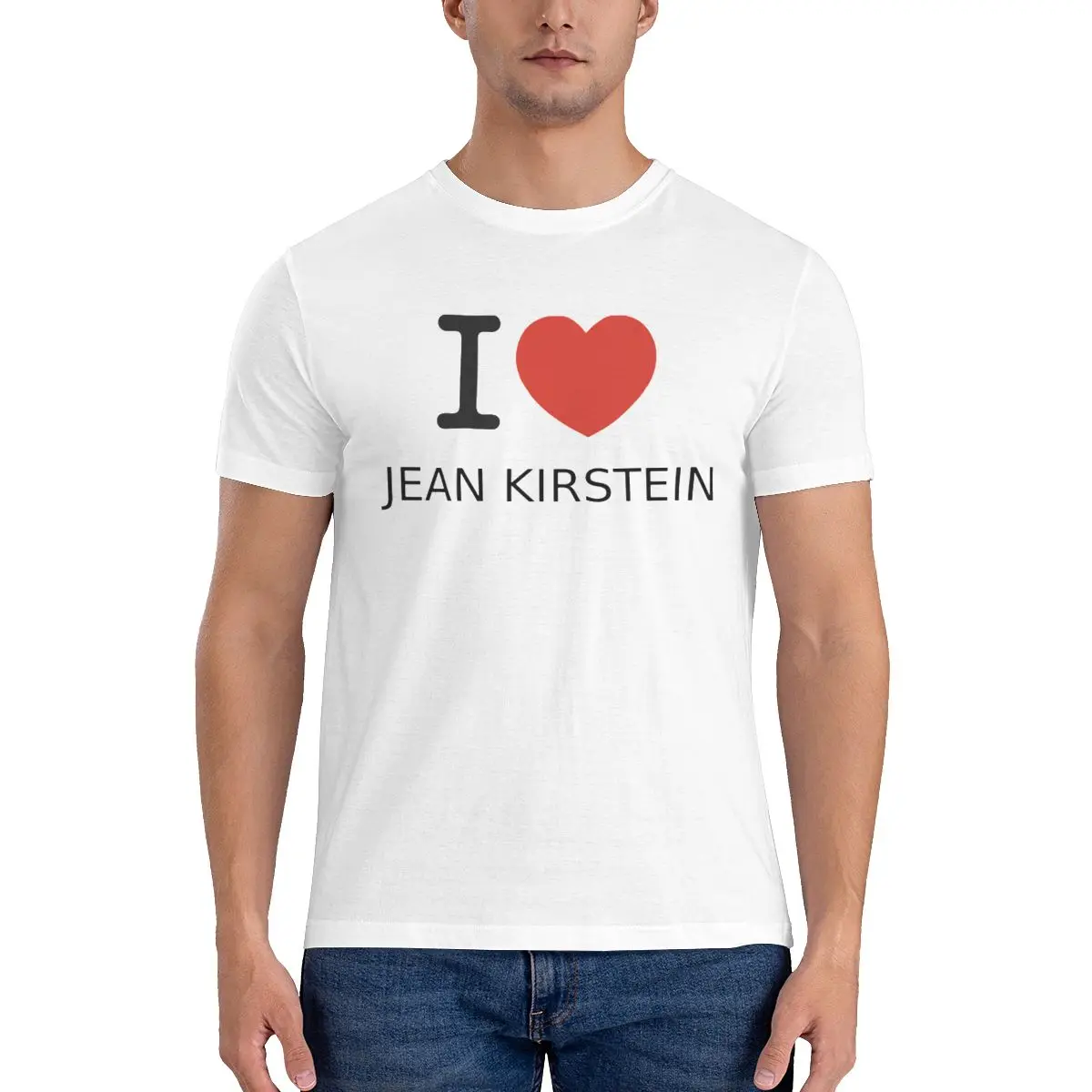 

Vintage T Shirt I Love Jean Kirstein Fashion T-Shirt Attack On Titan anime japan Couple 100% Cotton Print Tshirt Crew Neck Tees