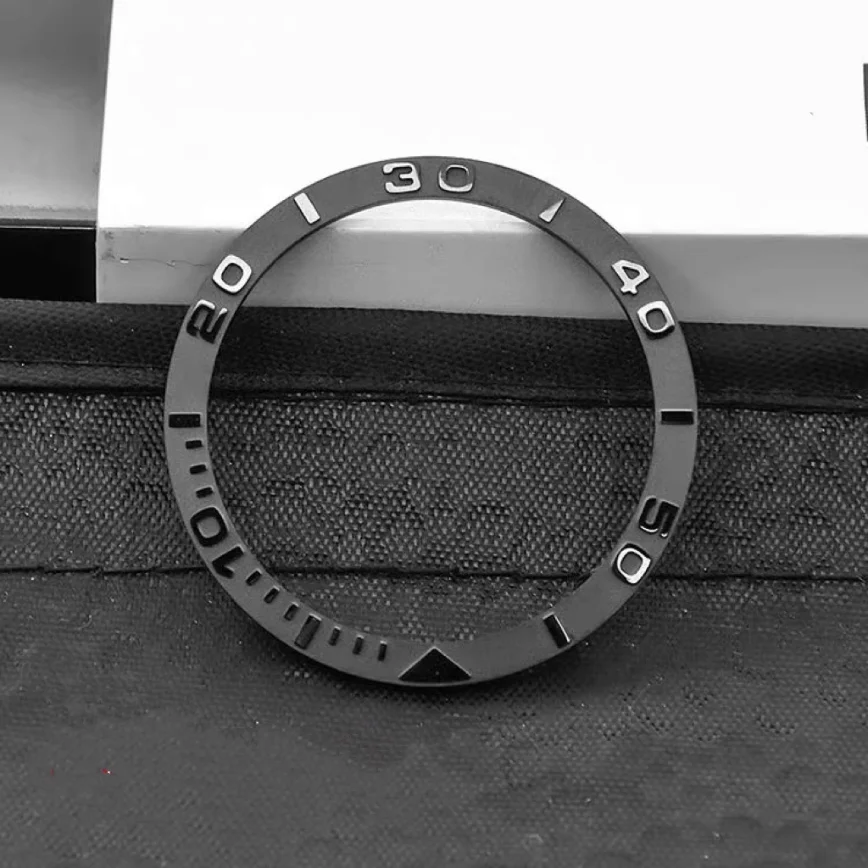 38MM Watch Bezel Insert Ceramic Digital Chronograph Bezel Opening 38MM Outer Diameter 30.5MM Inner Diameter Watch Accessories