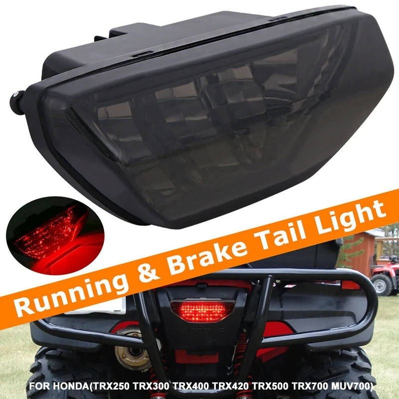 

Задний фонарь для квадроциклов Honda TRX250, TRX300, TRX400, TRX420, TRX500, TRX700, MUV700, 1 шт.