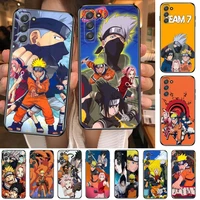 naruto team 7 phone cover hull for samsung galaxy s6 s7 s8 s9 s10e s20 s21 s5 s30 plus s20 fe 5g lite ultra edge
