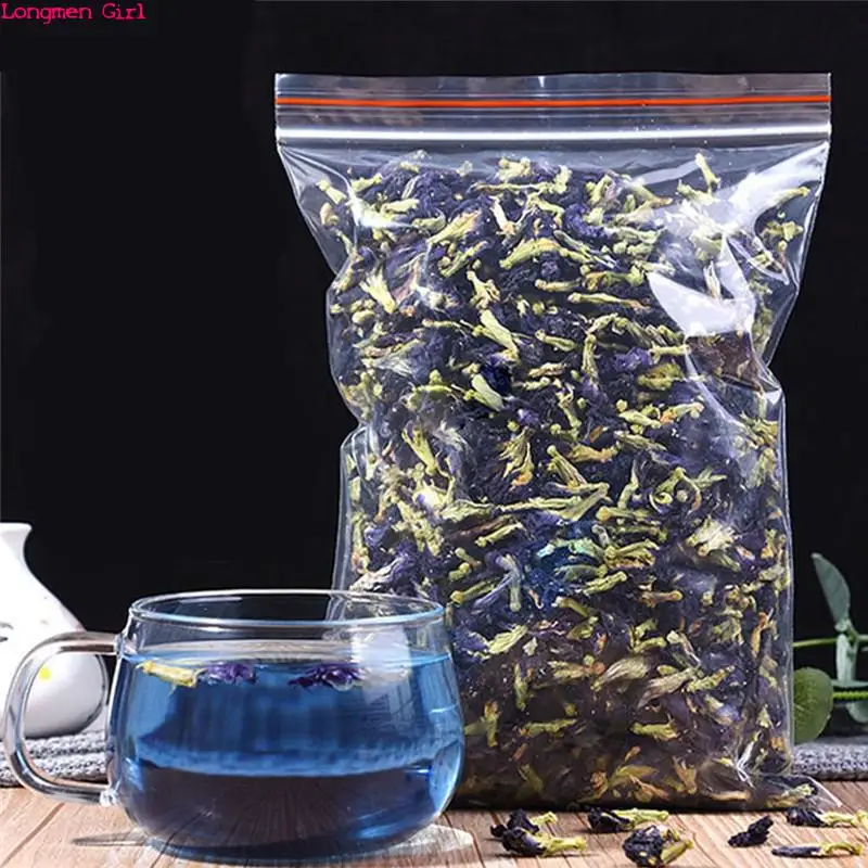 

Top Butterfly Orchid Natural Dried Flowers Bulk Blue Butterfly Pea Beauty Health Care Tea Party Wedding Decoration Home Decor