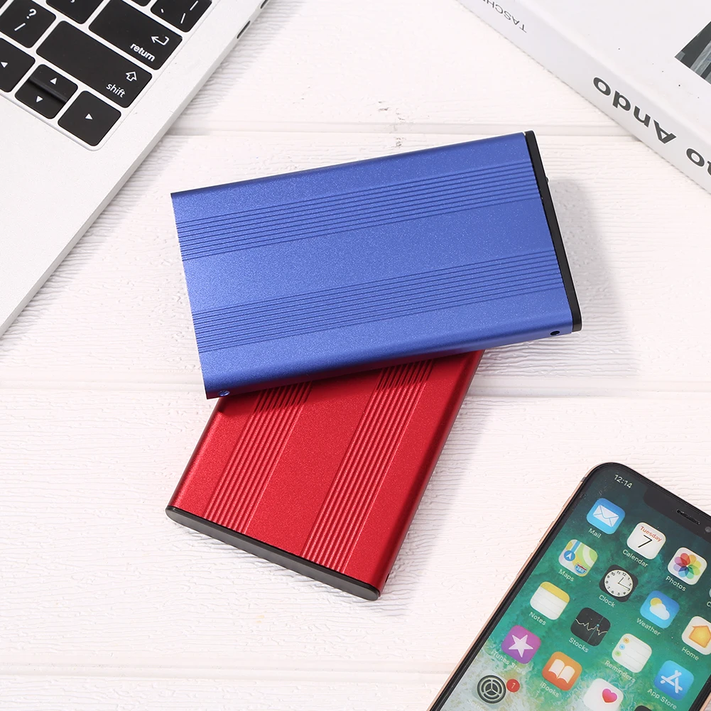 

Внешний чехол для HDD/2,5 дюймов, USB 2,0, SATA, алюминиевый сплав, с кабелем USB