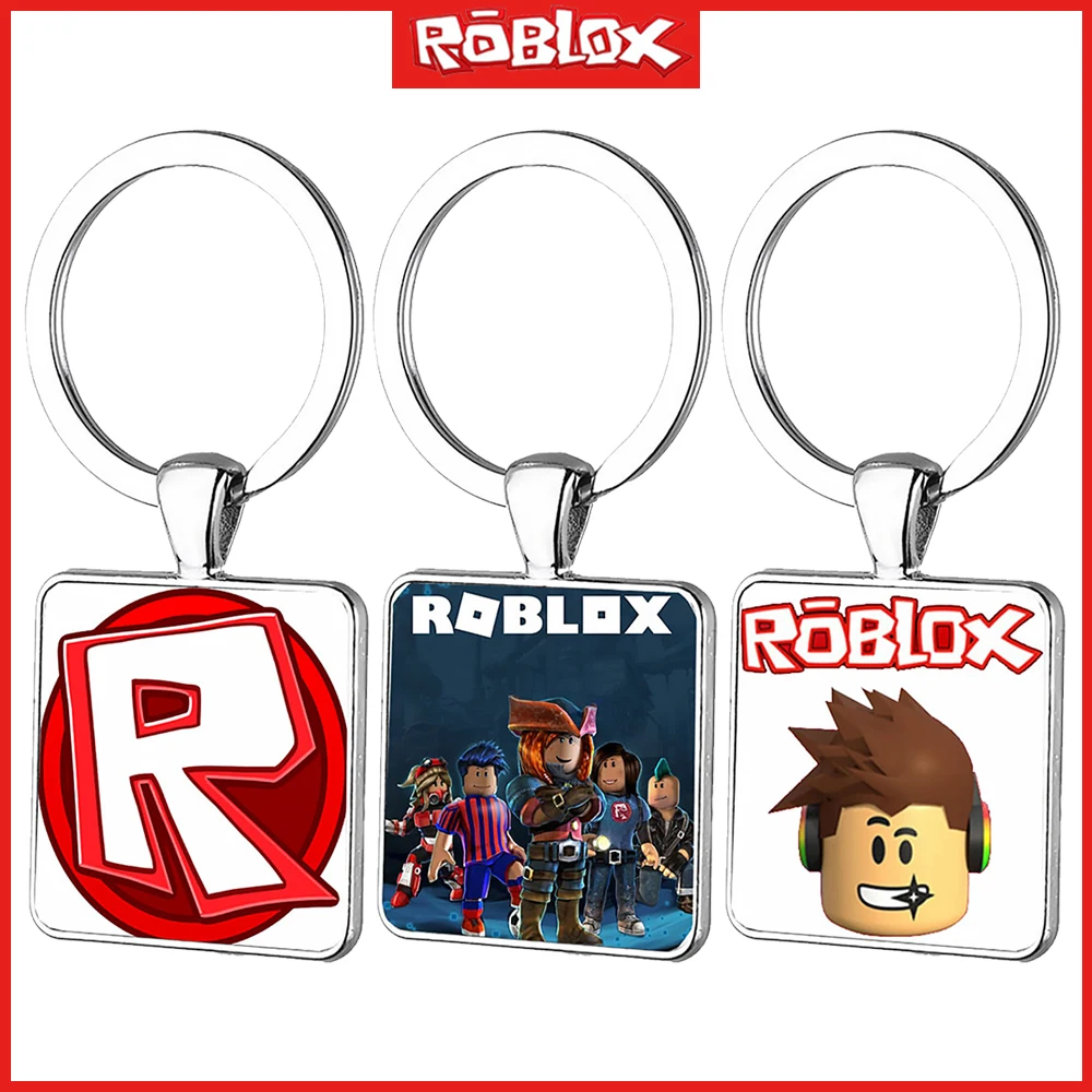 

2023 Hot Roblox Cartoon Anime Game Trend Time Gemstone Keychain Jewelry Pendant Pendant Boys Girls Halloween Christmas Gift