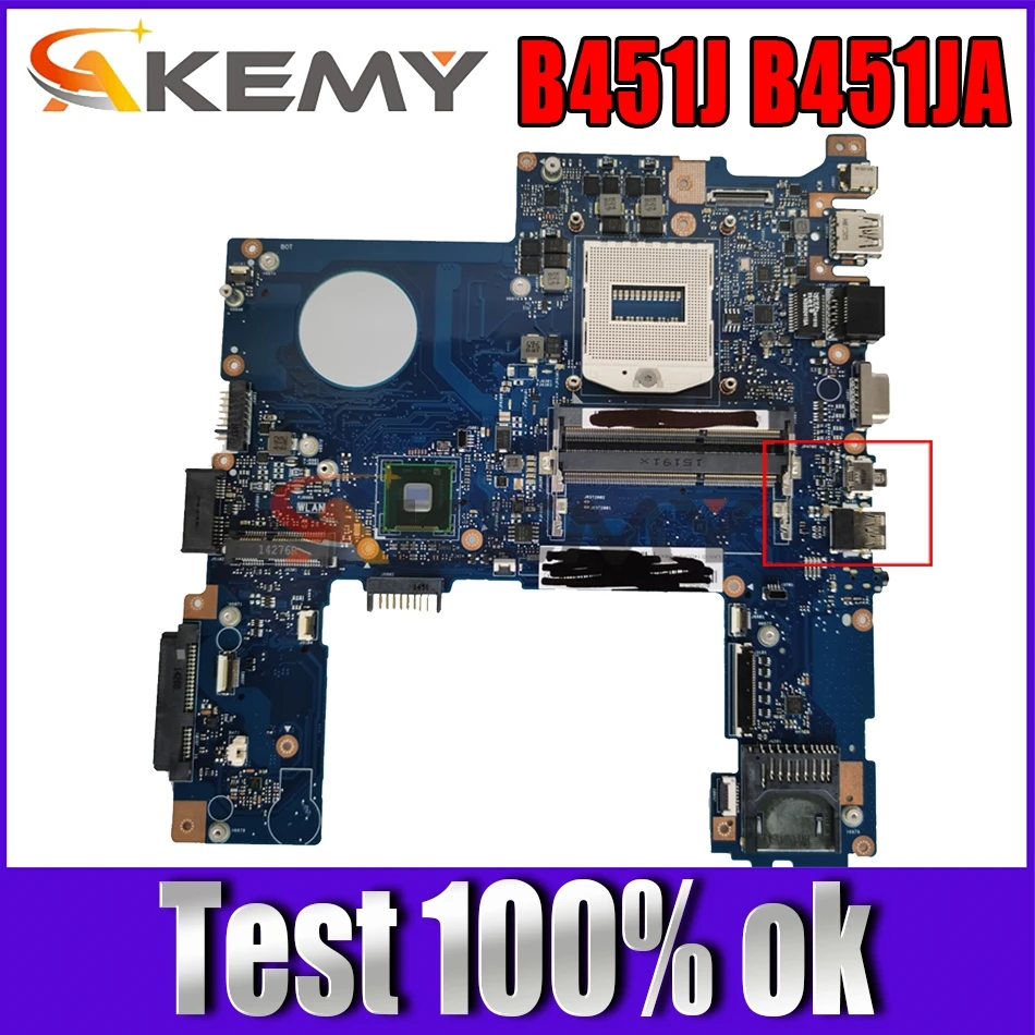 

Free shipping For B451J B451JA REV.2.1 Laptop motherboard 100% working well