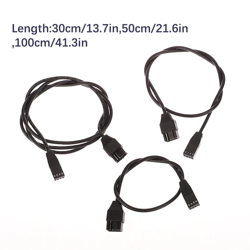 

30/50/100cm Motherboard 4 Pin PWM Fan Power Extension Cable CPU Cooler 4Pin Male to Female Adapter Cord