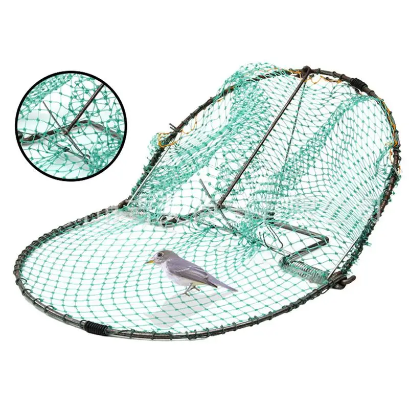 

Bird Trap Hunting Net Small Animal Catcher Effective Humane Live Trap Protect Your Crops Easy To Install Practical Garden