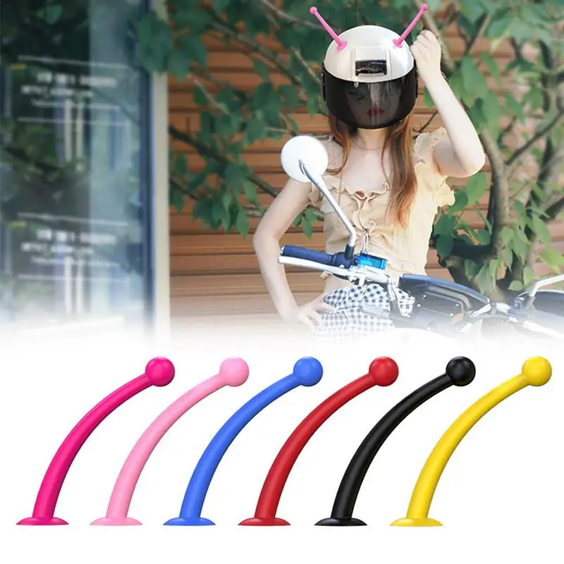 

Motorcycle Helmet Antenna Baby Sucker Bee Snail Tentacles Horns Decorative Accessories Universal Creative Ease To Use Portable