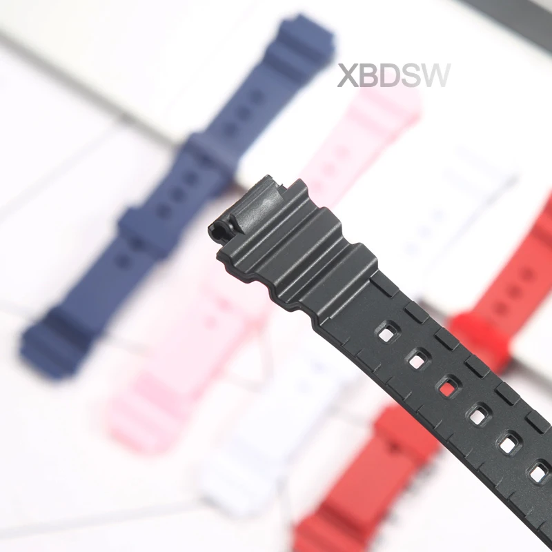 Ремешок для Casio MRW-200H, мужской и женский сменный ремешок для часов из смолы, спортивный водонепроницаемый браслет с пряжкой, аксессуары 18 мм (art.: 3920ca506ef8d) - 3920ca506ef8d