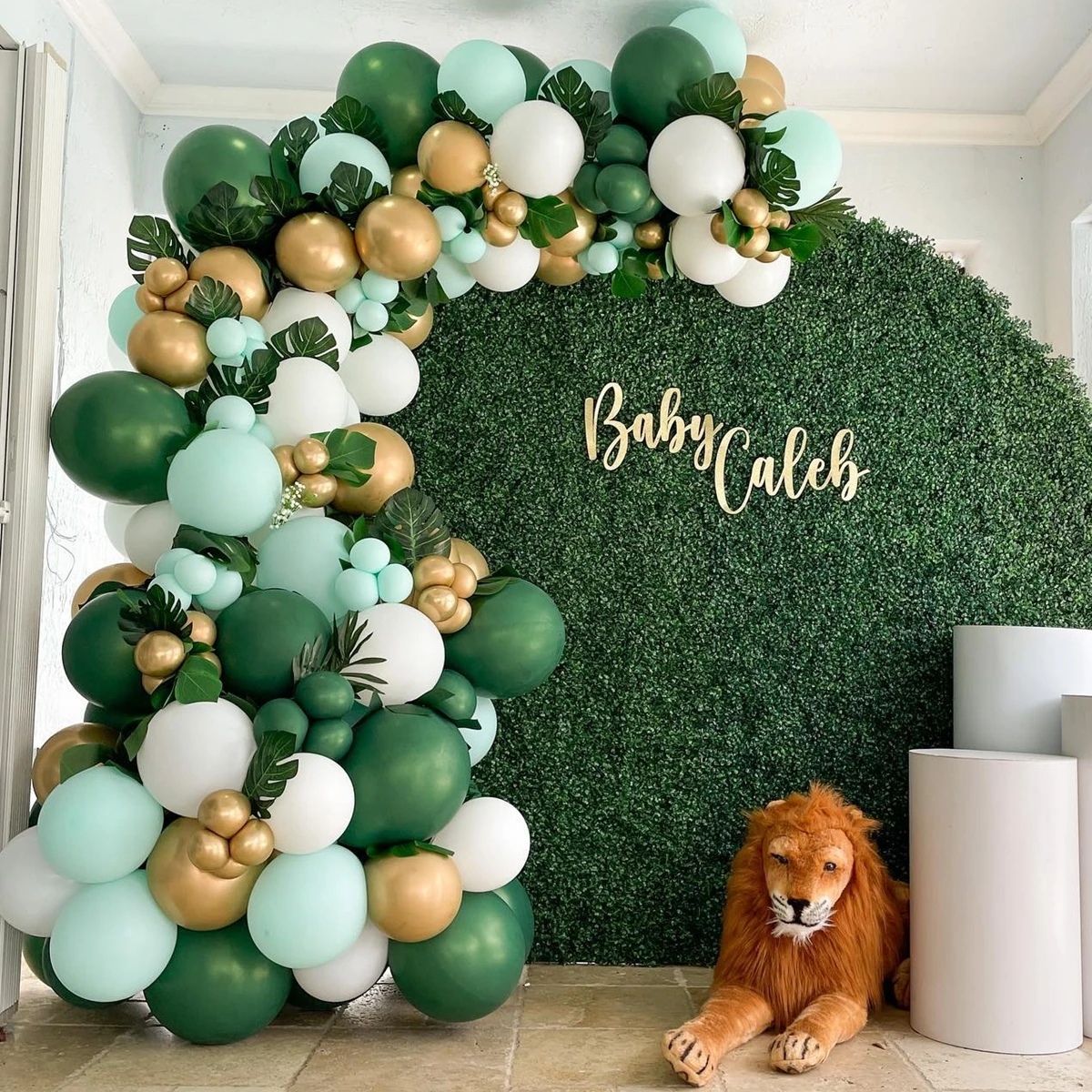

Макарон, зеленые воздушные шары, гирлянда, раньше, Свадебный шар, украшение для вечеринки в честь Дня Рождения, детский тематический шар в ст...