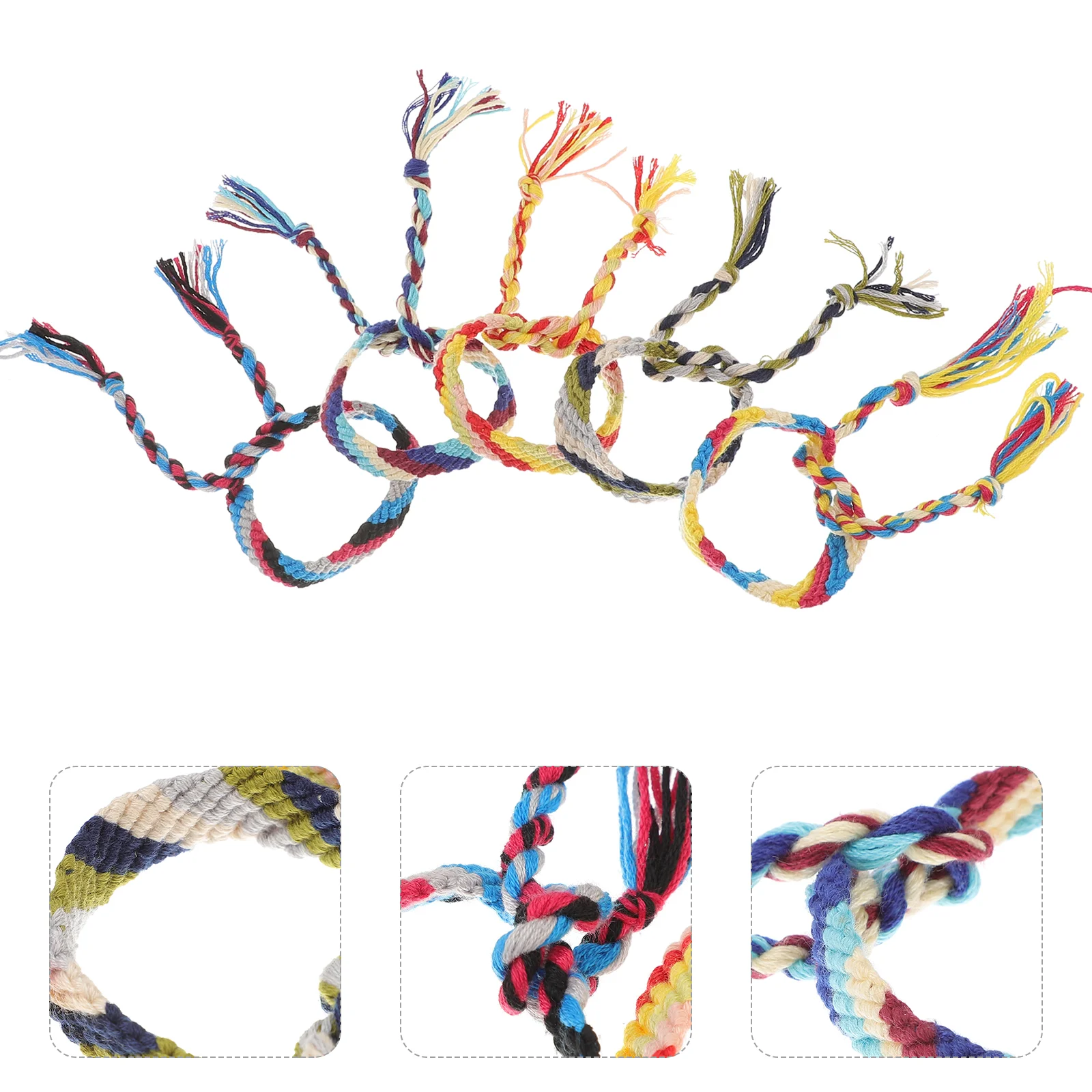 

Friendship Braided Bracelets Bracelet Wristbandnepal Gifts Jewelry Woven Ankle Girls Wrist Knitting Chain Braids Gift Women