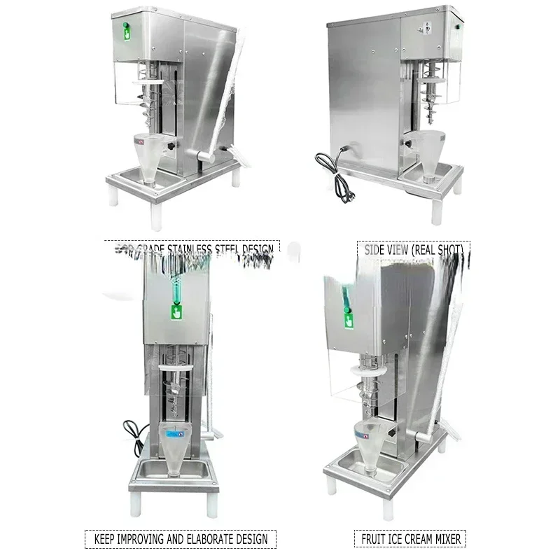 110 В 220 вихревая дрель из нержавеющей стали йогурт настоящие фрукты блендер для