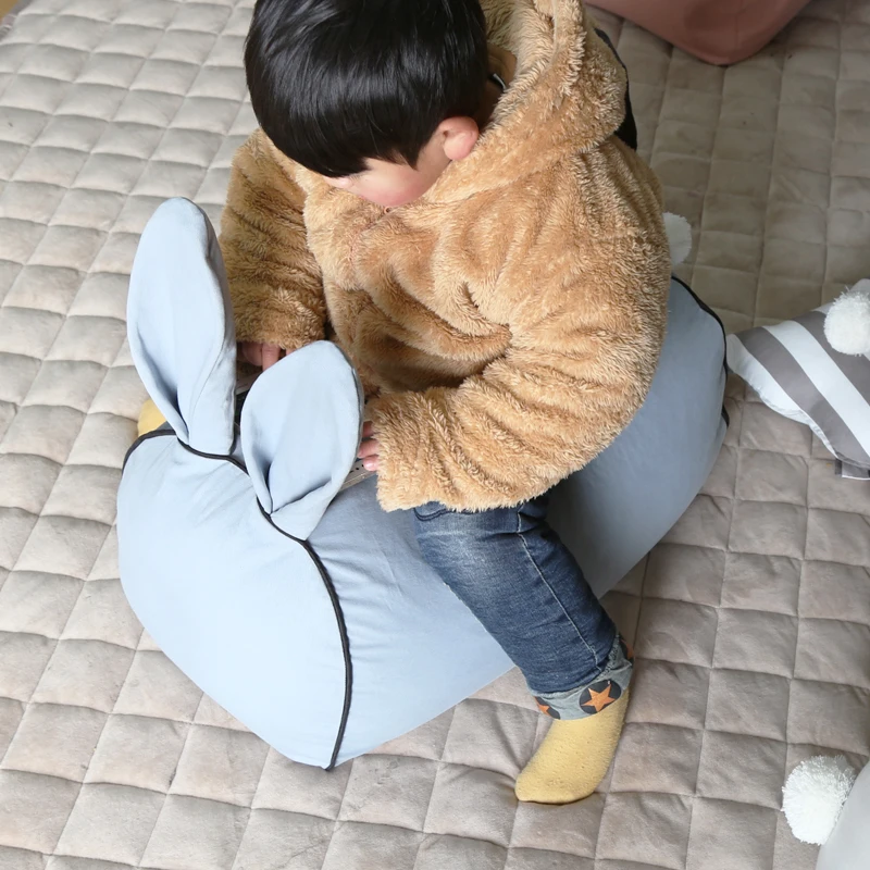 Детский диван мультяшный кролик детский для спальни гостиной тканевые диваны