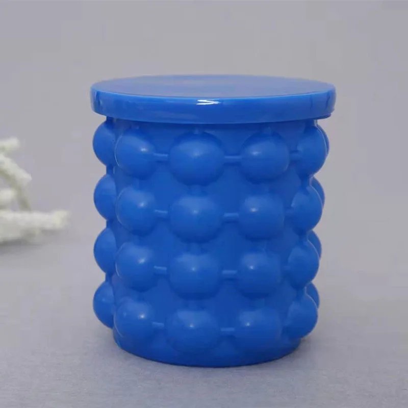 

Silicone Ice Cube Maker Portable Bucket Wine Ice Cooler Beer Cabinet Space Saving Kitchen Tools Whiskey Freeze Drinking