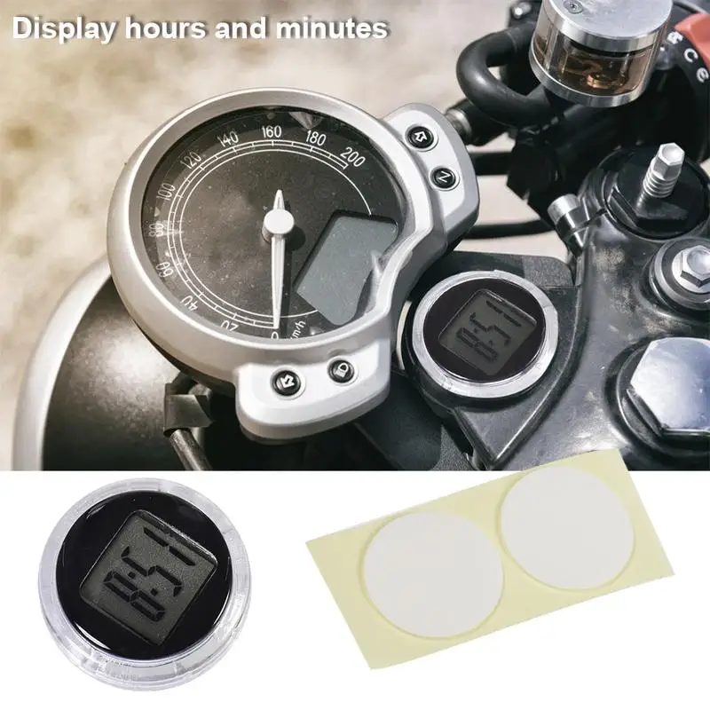 

Mini Motorcycle Clocks Mini Bicycle Dashboard Digital Clock Motorcycle Dashboard Watch Waterproof Clock For Bike Bicycle