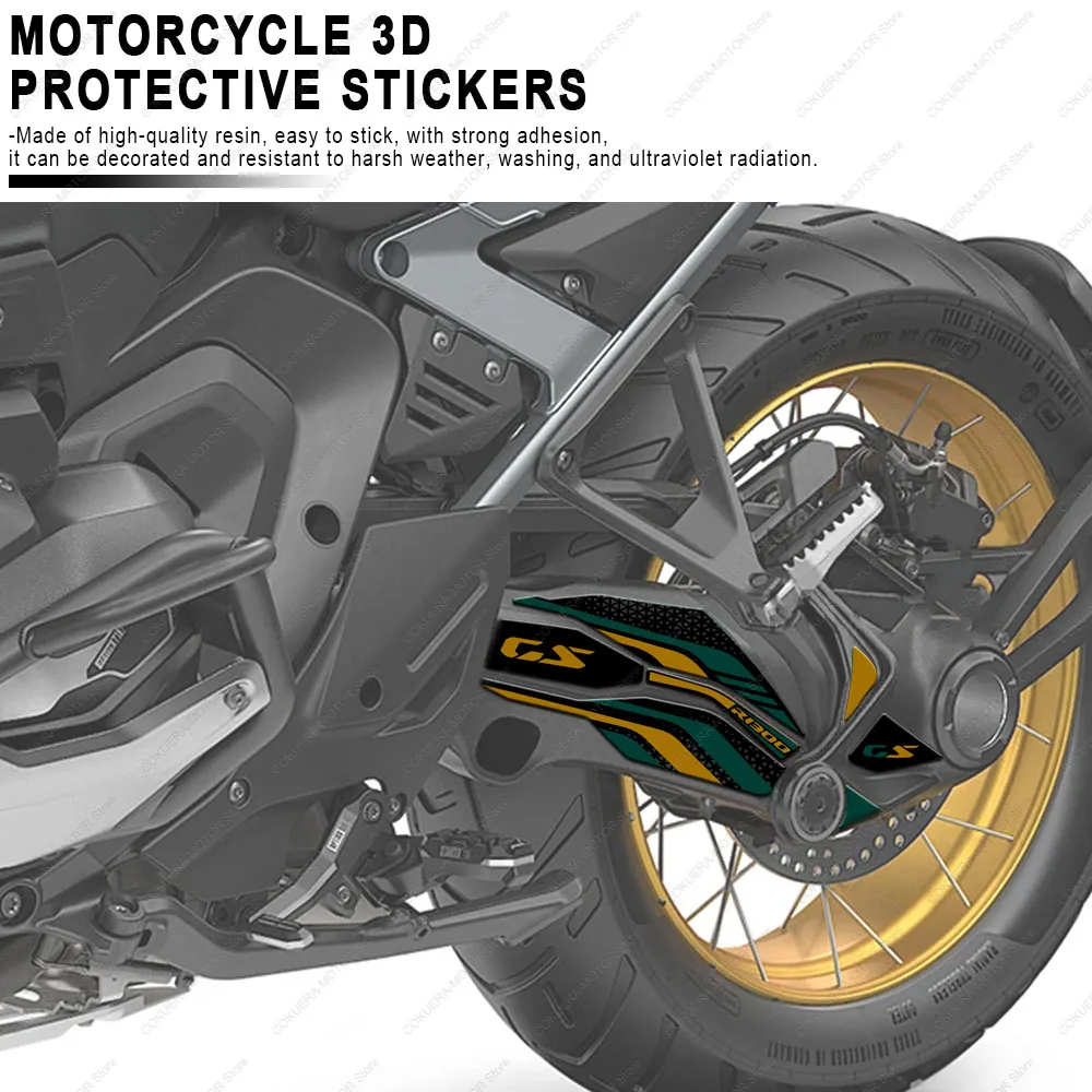 Фото Для R1300GS R 1300 GS Adventure 2025 наклейка на бак мотоцикла, наклейка на край цепи, защитная наклейка, комплект наклеек №2