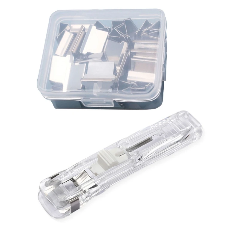 

Многоцелевой диспенсер для зажимов для бумаги Многоразовый металлический зажим для бумаги Многоразовый диспенсер для зажимов 40