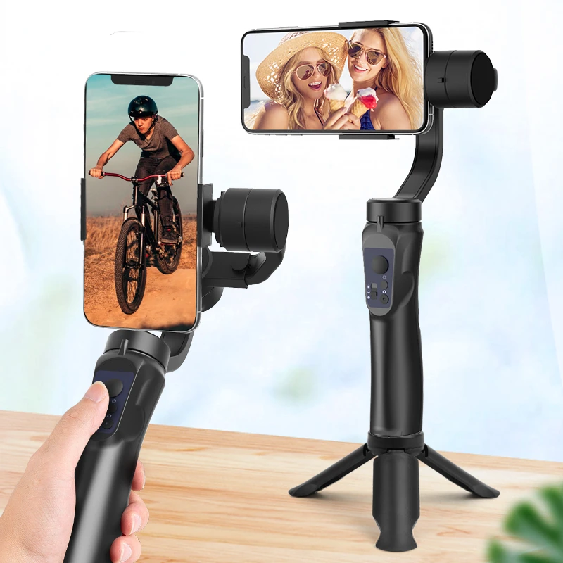 3-Axis H4 Gimbal Cellphone Stabilizer Mobile Balance Shooting Smartphone Vlog Video Record for Huawei/Xiaomi Call Phone Best