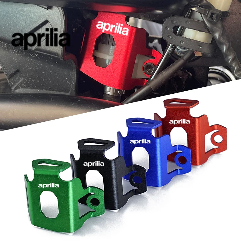 

For Aprilia RSV4 RS660 RS4 RS125 Tuono V4 APR GPR150 GPR125 GPR250 CNC Brake Fluid Reservoir Guard Cover Oil Tank Cup Protection